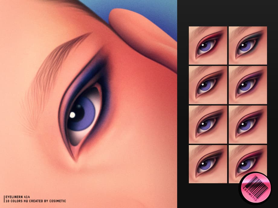 Скриншот мода Подводка Eyeliner N414